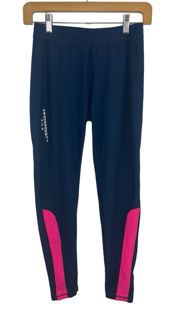 Swedemount Pants Leggings 8 Blue Pink Outdoor Hiking Women’s Layer 3 Outdoor